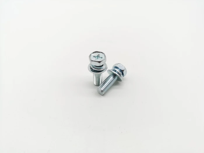 Color Zinc Plated Hex Head Combination Screws