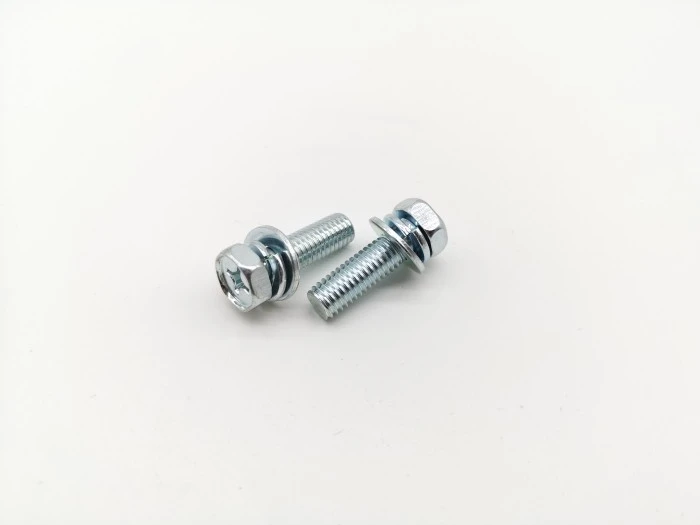 Color Zinc Plated Hex Head Combination Screws